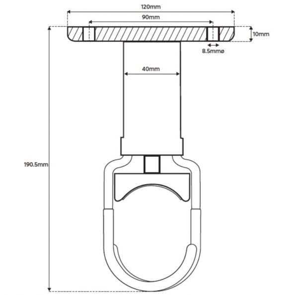 Pole Away Receiving Unit